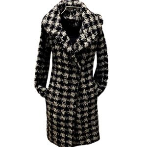 Houndstooth Over Coat